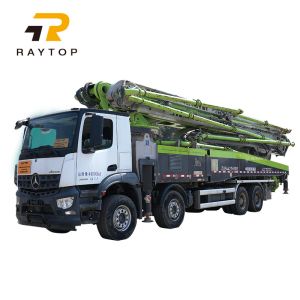 China High Quality Zoomlion 59-Meter Used Concrete Pump Truck on sale