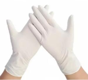 China Waterproof Disposable Gloves , Disposable Medical Gloves 100% Latex Thickness 3-9 Mil factory