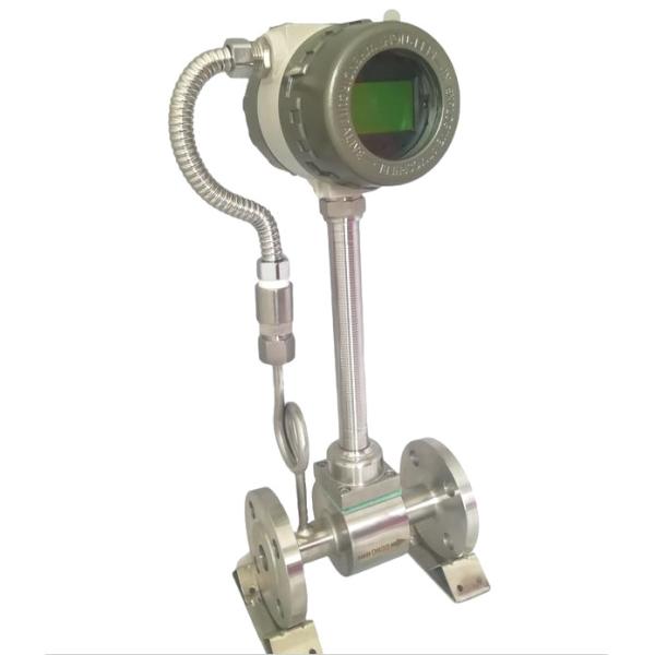 China Compressed Air Steam Vortex Flow Meter  IP65 Simple Structure factory
