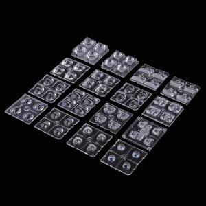 China 4 In 1 5050 LED 50x50mm SMD 3030 Led Lens For High Bay Light factory