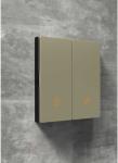 Hotel Guest Room Zigbee Smart Switch Big Button For Light / Curtain