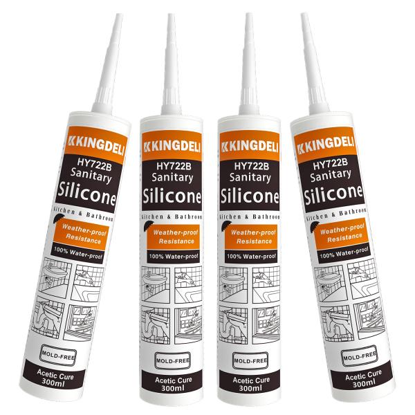 China General Purpose RTV Glass Sealant Adhesives Waterproof Clear Silicone Sealant factory