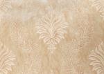 Leaf Pattern European Style Wallpaper For Living Room , Non Woven Wallcovering