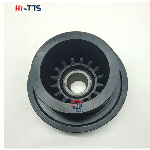 Metal Material Crankshaft Pulley for 6BG1 Diesel Engine in New Condition for Excavator ZAX200