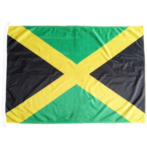 China Single Side Double Sides Interlayer Country Flags Jamaica 100% Polyester factory