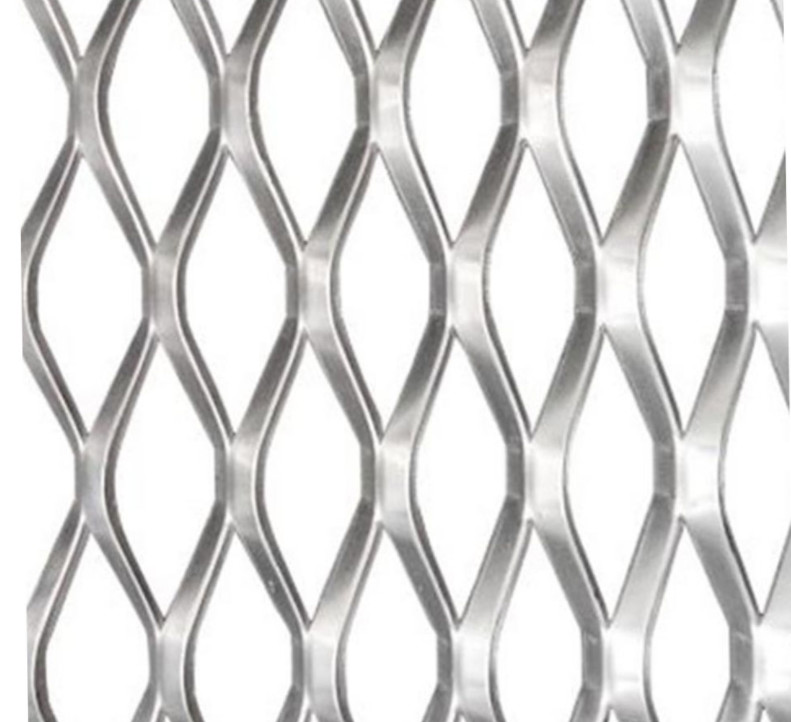 2m length 0.5mm thickness Decorative Expanded Metal Mesh For Construction