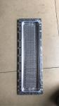 CE Approval 3003 Aluminum Radiator Plate , Radiator Spare Parts White Color