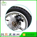 48 Volt Black Adult Electric Tricycle For Handicapped Rear Double Disc Brake