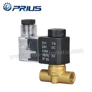 China XTF Small Copper Two Way Solenoid Valve , DC12V... factory