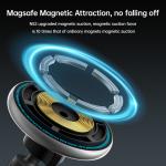 Metal Magnetic Iphone Car Charger Customizable Iphone Magsafe Car Mount