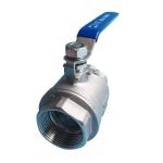 Threaded Connection Silver Stainless Steel 201 304 316 Female Ball Valve NPT BSP
