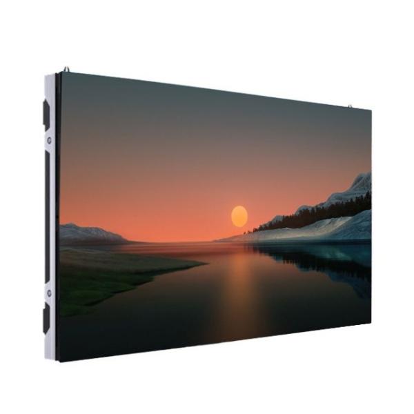 P0.9 Small Pixel Pitch LED Display COB Die-casting Aluminum Cabinet Front