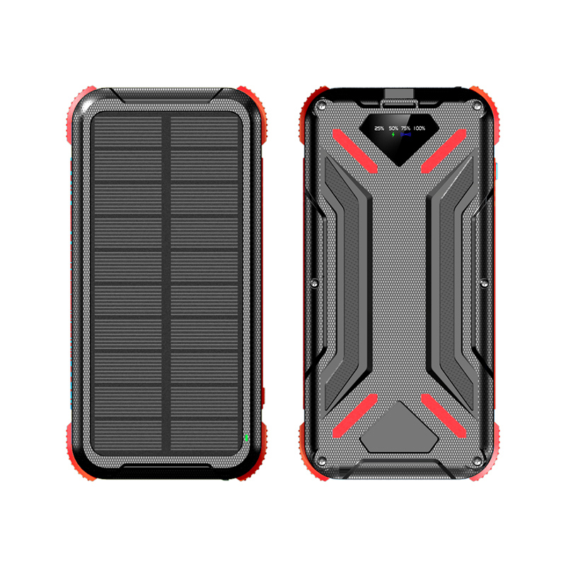 Wireless 15W/USB 22.5W Output Solar Power Bank 20000mAh for Cell Phones Smartphones