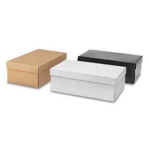 China Luxury Shoe Packing Corrugated Paper Box , Customized Printed Foldable Paper Box factory