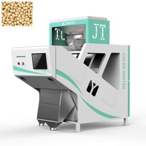 China 5400 Pixel RGB Soy Bean Sorting Machine 1.5kwh for Green Bean factory