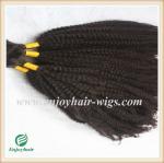 Indian 5A virgin hair bulk ,natural color(can be dye) afro kinky curly 10''-26'
