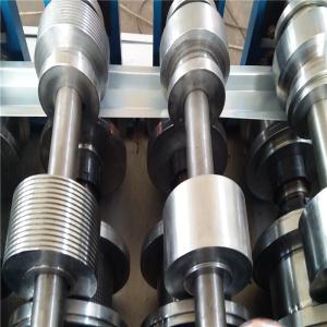 China Precision Roll Forming Machine With 15-20 Roller Stations Hydraulic Cutting 45# Steel Rollers factory