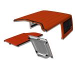 Heavy Duty Vehicle FRP Automotive Components In Vehicle Manufacturing Industry