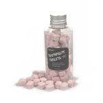 70G Bubble Gum Flavored Eco Friendly Toothpaste Tablets For Sensitive Teeth
