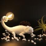 Seletti Chameleon Table Lamp Designer Resin Animal Table Lamps(WH-MTB-11)
