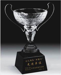 China Top Grade Crystal Trophy factory