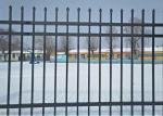 Spear Top Tubular Steel Fence