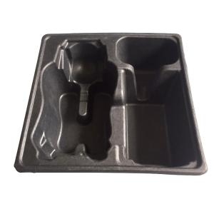 China Molded Fiber Colored Paper Trays Wet Pressed Compostable For Drone factory