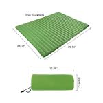 Quick Inflating Outdoor Sleeping Pad Double Outdoor Sleeping Mat For Family