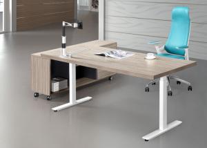 China Height Adjustable Training Room Tables , Training Table Furniture 1800mm Length factory