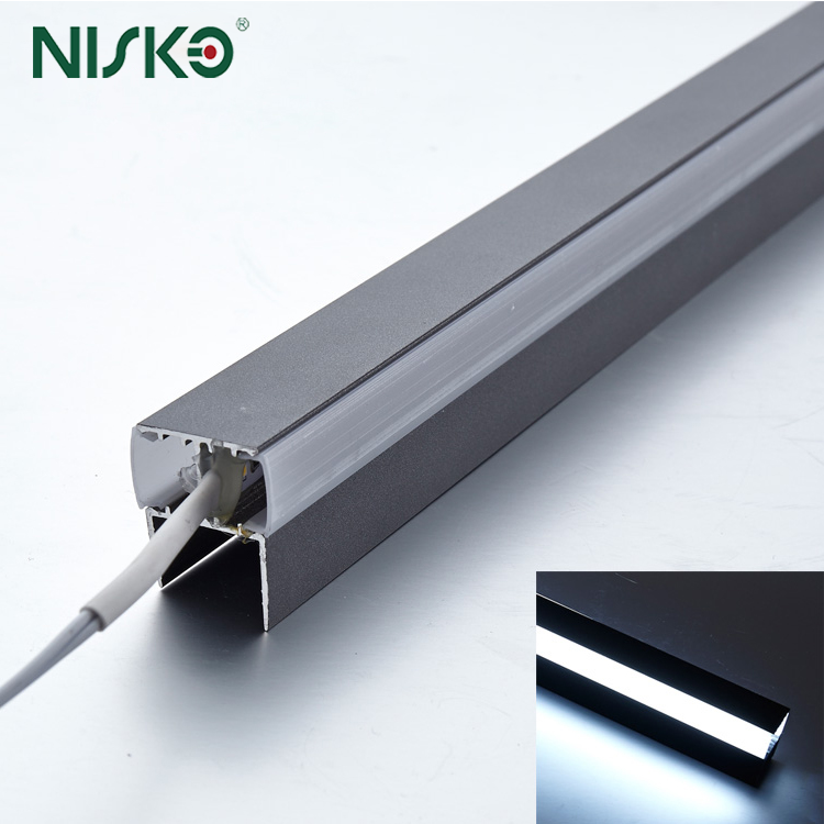 Recessed Surface Corner Mounted Led Strip Lights 12V Aluminium Profile Cabinet