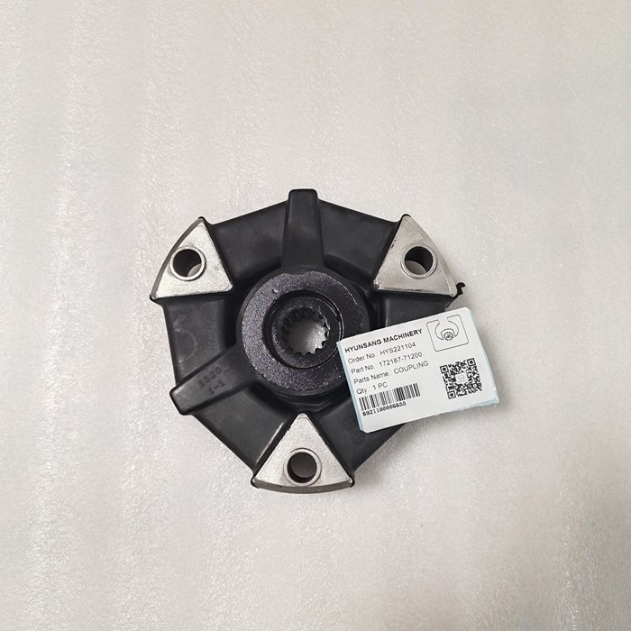 Excavator Engine Parts Coupling Assembly 172187-71200 For VIO70 VIO75 VIO80