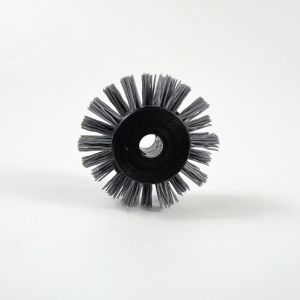 China Carbon Filled Nylon Grit Brush For Pipe Internal External Cleaning on sale
