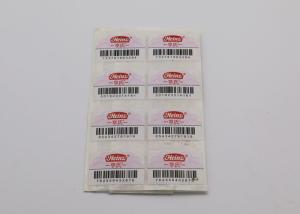 China Waterproof Anti Counterfeit Sticker UV Resistant With Tamper - Evident Function factory