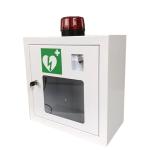 Alarmed AED Defibrillator Cabinets , Wall Mounted External Defibrillator