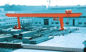 China Steel Inventory Yard L-Shape Gantry Crane for Road Construction Sites factory