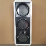 Road Safety Traffic Light 400mm Traffic Signal Light Circle Or Square