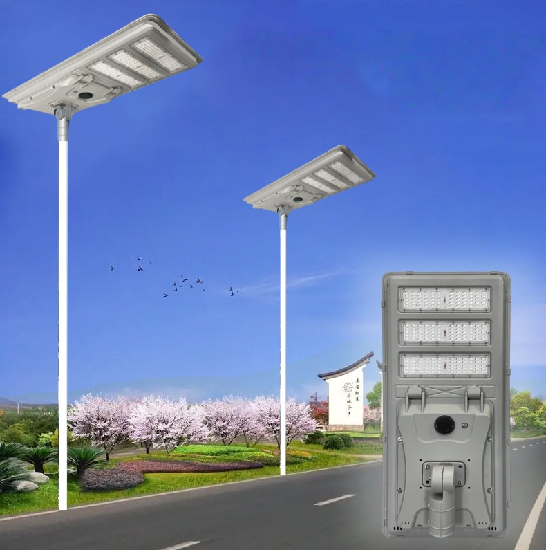 China 30W All-in-One Solar Street Light with IP67 Waterproof and 12V 20Ah Lithium Battery for Residential Roads factory