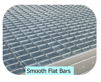 Mild Steel 25X5mm Galvanized Bearing Bar Grating Supplier Standard 6.0 Meter 