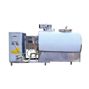 China Double Jacketed Storage Milk Cooling Tank 500L Stainless Steel 304 factory