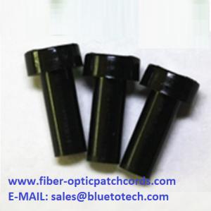 China Black Green SC 2.5mm Fiber Optic Dust Caps Plastic Colored Optical Fiber Connector SC Dust Caps factory