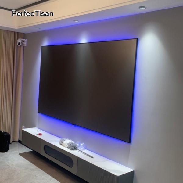 China 8k 3D Laser Projector Screens Customized Fresnel Projection Screen factory
