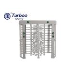 30 Persons / Min Full Height Turnstile 304 Stainless Steel Rainproof Housing
