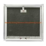 Light Steel Keel PVC Access Panel , Black Gypsum Board Trapdoor