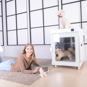 China Portable PET Drying Room 2 Blowers , 1200W Pet Dryer Cage safety factory