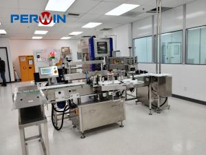 China 30L Buffer Tank Six Heads Filling Machine For 125ml/500ml Drink Beverage Media factory