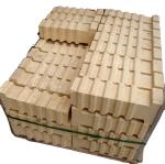 ISO9001 2008 Certified Light Yellow Melting Alumina Furnace Roof Refractory