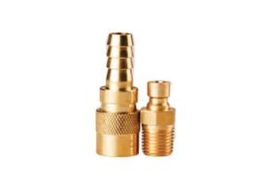 China Non Valve Brass Quick Coupler For Line Modular 1.5Mpa factory