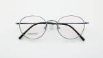 Kids Anti Blue Light Glasses Classic Round MetalEyewear with titnaium temples