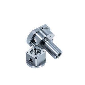 Micro Machining Aluminum CNC Parts Stainless Steel Flange Bushing Sandblasting