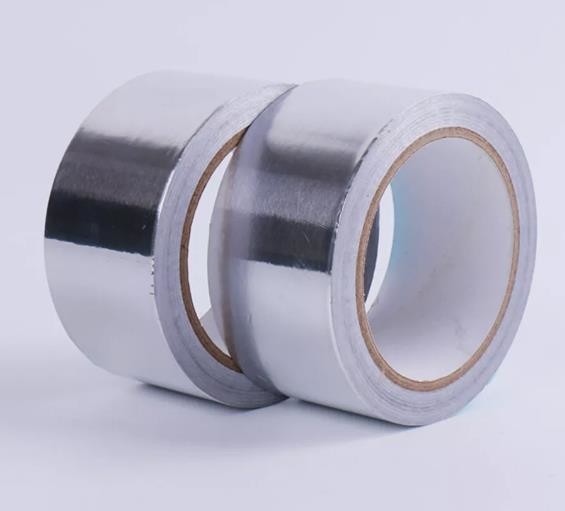 China Solvent Acrylic Adhesive Aluminum Foil Tape Backing With Strong Adhesion factory